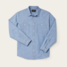 Filson Filson Chambray CPO Shirt Light Indigo Filson Filson Chambray CPO Shirt Light Indigo