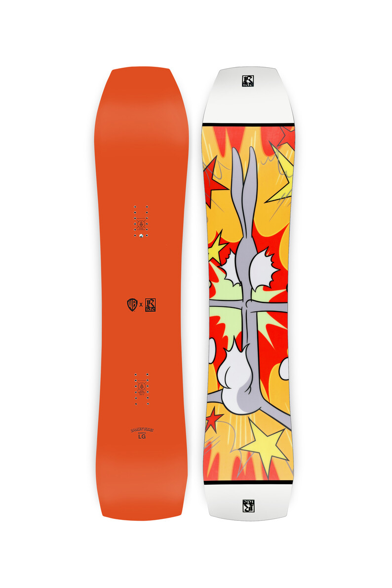 Ride x Looney Tunes Warpig LIMITED Snowboard 2023 Behind the Pines