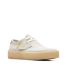Clarks Clarks Ashcott Cup Off White Suede Clarks Clarks Ashcott Cup Off White Suede