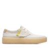 Clarks Clarks Ashcott Cup Off White Suede Clarks Clarks Ashcott Cup Off White Suede
