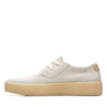 Clarks Clarks Ashcott Cup Off White Suede Clarks Clarks Ashcott Cup Off White Suede