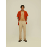 OAS OAS Beige Linen Long Pant OAS OAS Beige Linen Long Pant