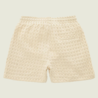 OAS OAS Ecru Waffle Shorts OAS OAS Ecru Waffle Shorts
