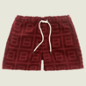 OAS OAS Burgundy Terrace Terry Shorts OAS OAS Burgundy Terrace Terry Shorts