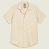 OAS OAS Ecru Cuba Waffle Shirt OAS OAS Ecru Cuba Waffle Shirt