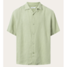 KnowledgeCotton Apparel Knowledge Cotton Apparel Box Fit SS Linen Shirt Swamp KnowledgeCotton Apparel Knowledge Cotton Apparel Box Fit SS Linen Shirt Swamp