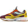 Saucony Saucony 3D Grid Hurricane Brown / Mustard Saucony Saucony 3D Grid Hurricane Brown / Mustard