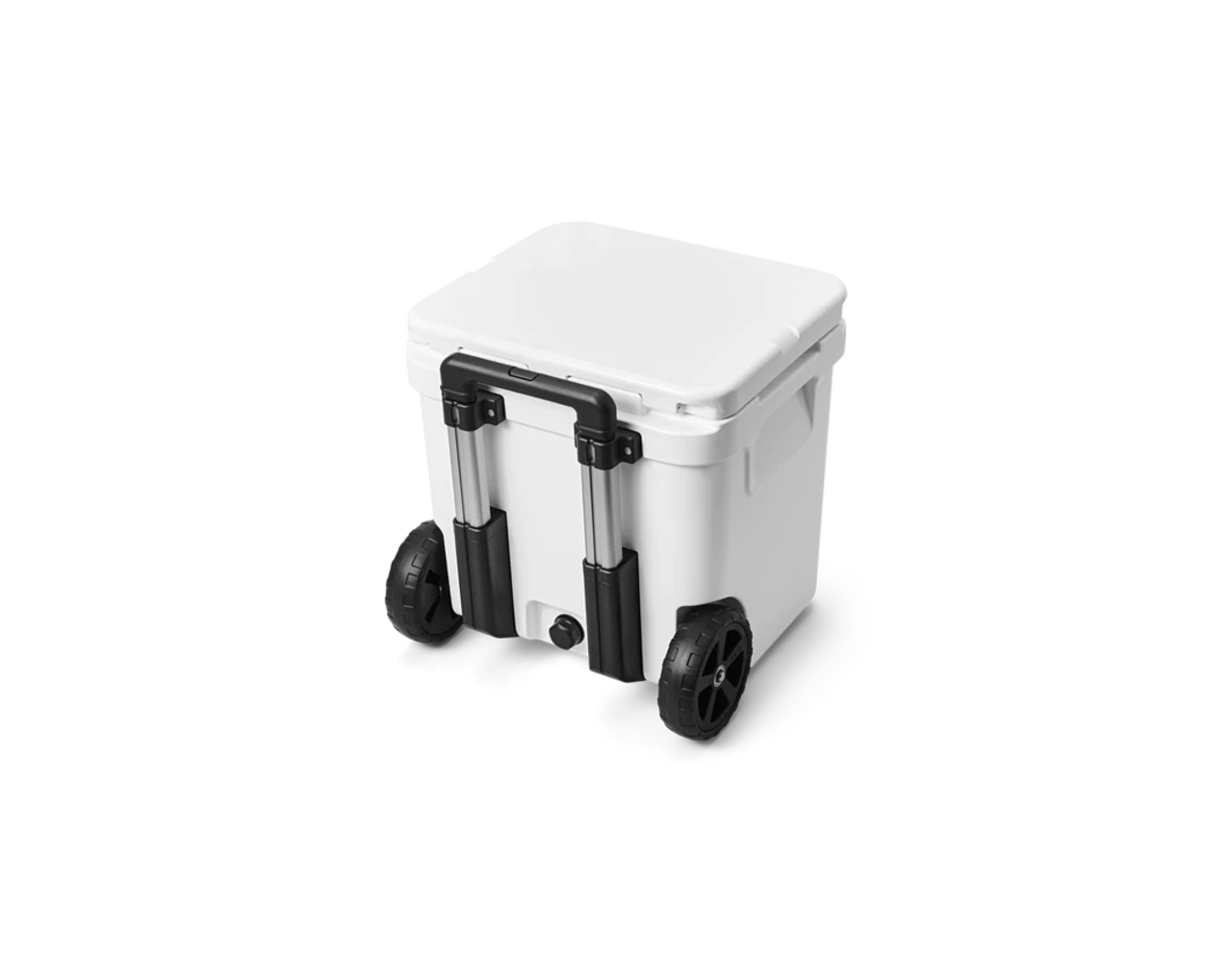 Yeti Roadie 48 Wheeled Cool Box White Behind the Pines