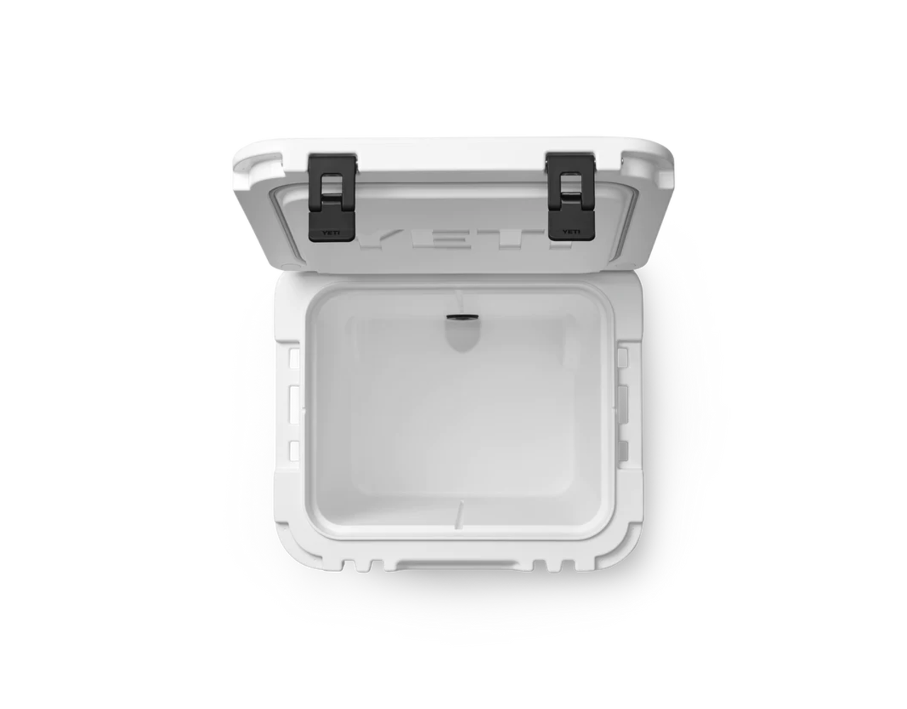 Yeti Roadie 48 Wheeled Cool Box White Behind the Pines