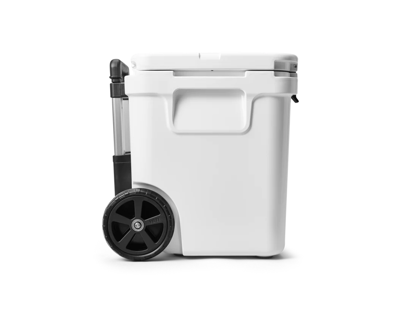 Yeti Roadie 48 Wheeled Cool Box White Behind the Pines