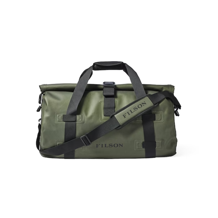 Filson Medium Dry Duffle Bag Green - Behind the Pines Filson Medium Dry Duffle Bag Green - Behind the Pines