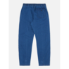 Universal Works Universal Works Herringbone Denim Faded Indigo Track Trouser Universal Works Universal Works Herringbone Denim Faded Indigo Track Trouser