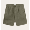 Knowledge Cotton Apparel Knowledge Cotton Apparel Loose Linen Shorts Burned Olive Knowledge Cotton Apparel Knowledge Cotton Apparel Loose Linen Shorts Burned Olive