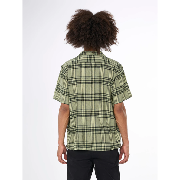Knowledge Cotton Apparel Knowledge Cotton Apparel Boxed Fit SS Checkered Light Shirt Green Knowledge Cotton Apparel Knowledge Cotton Apparel Boxed Fit SS Checkered Light Shirt Green