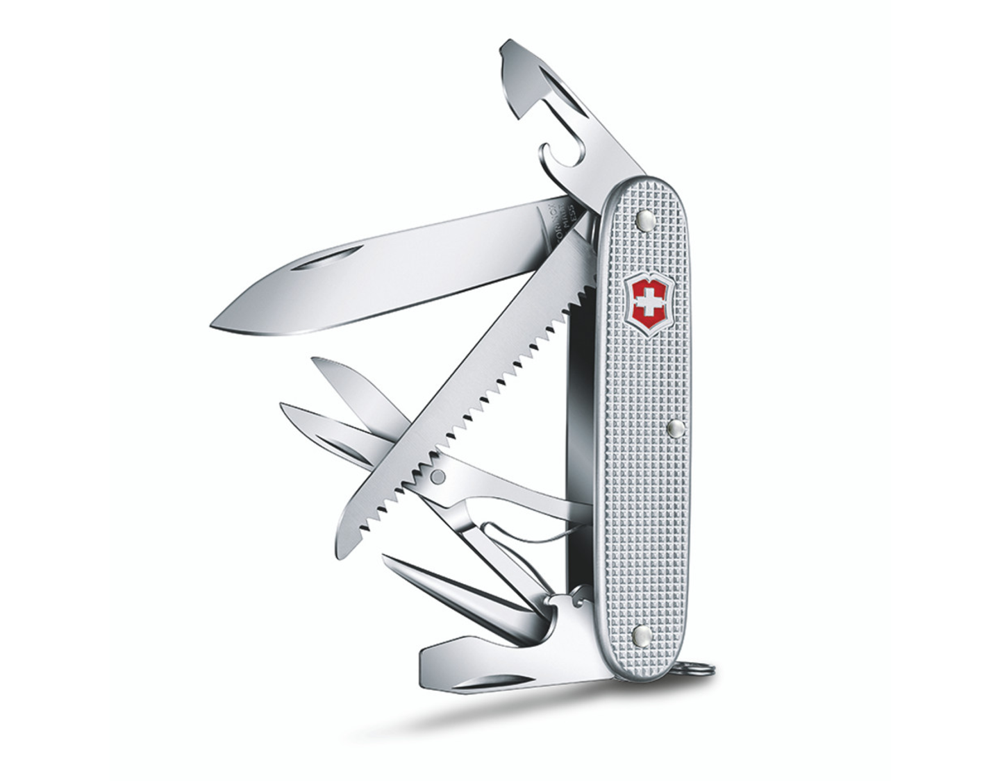 Victorinox Farmer X Alox 10 functies Silver Behind the Pines