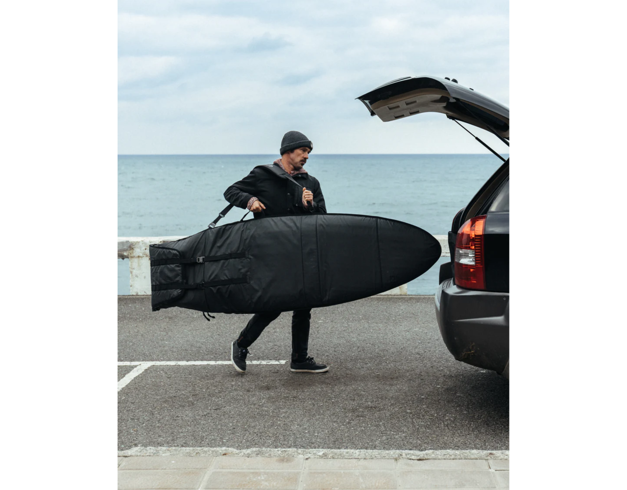 DB Journey Djarv Surf Bag Single Board Midlength Behind the Pines