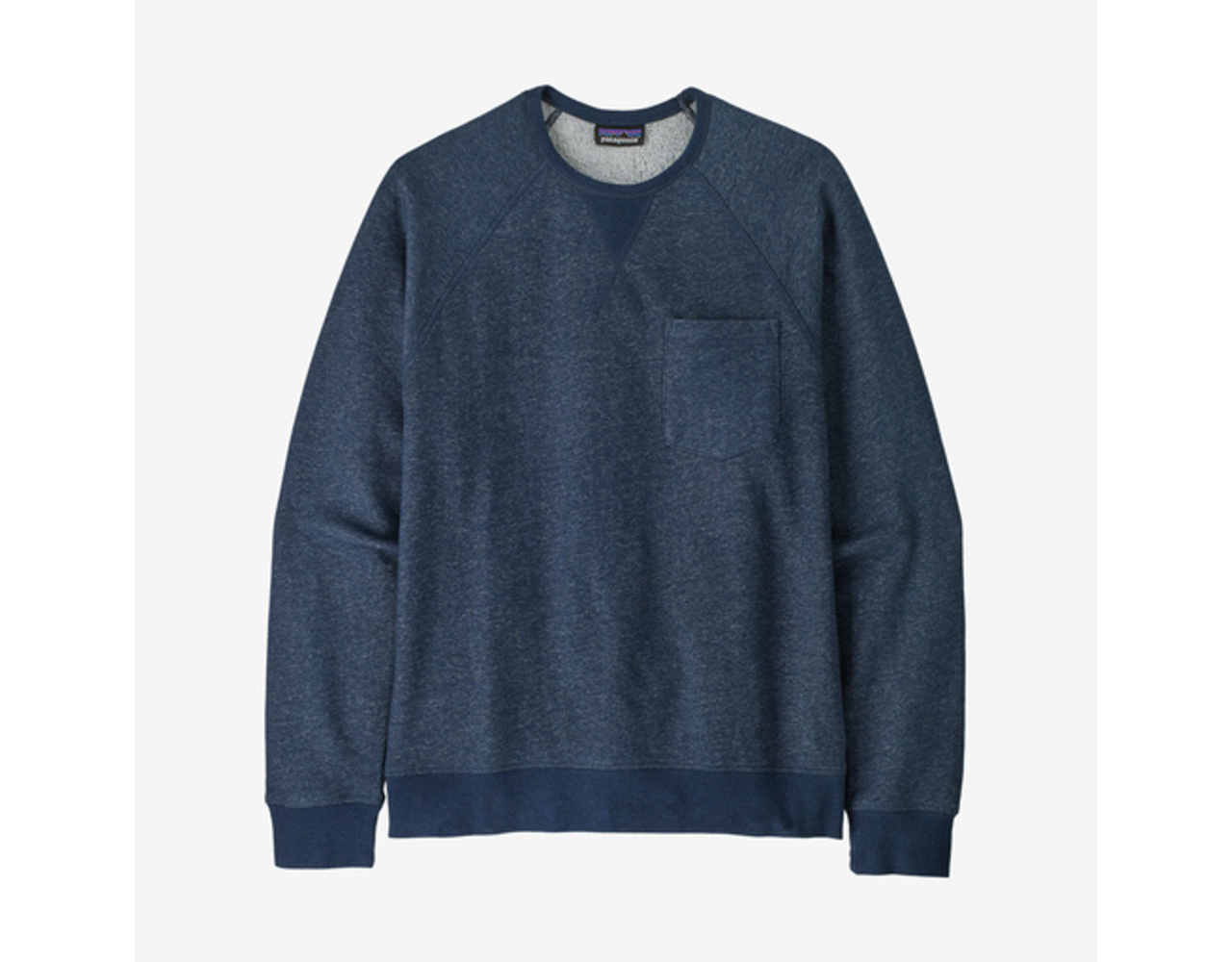 Patagonia M's Mahnya Fleece Crewneck New Navy Behind the Pines
