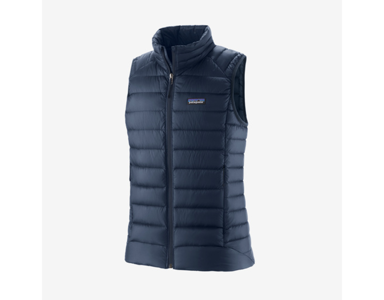 Patagonia W's Down Sweater Vest New Navy Behind the Pines
