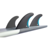 Roam Performance Large 3 Fin Set Black Single Tap Roam Performance Large 3 Fin Set Black Single Tap