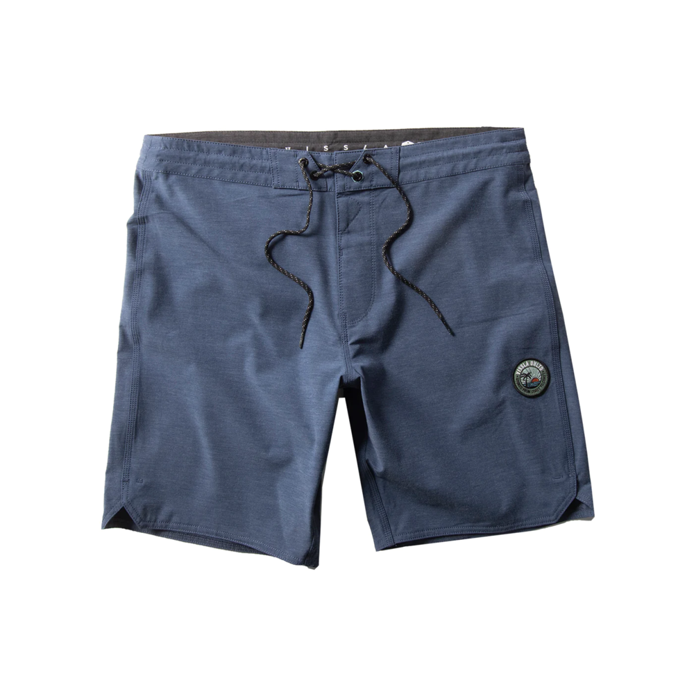 Vissla Solid Sets 18.5" Boardshort Dark Denim Behind the Pines