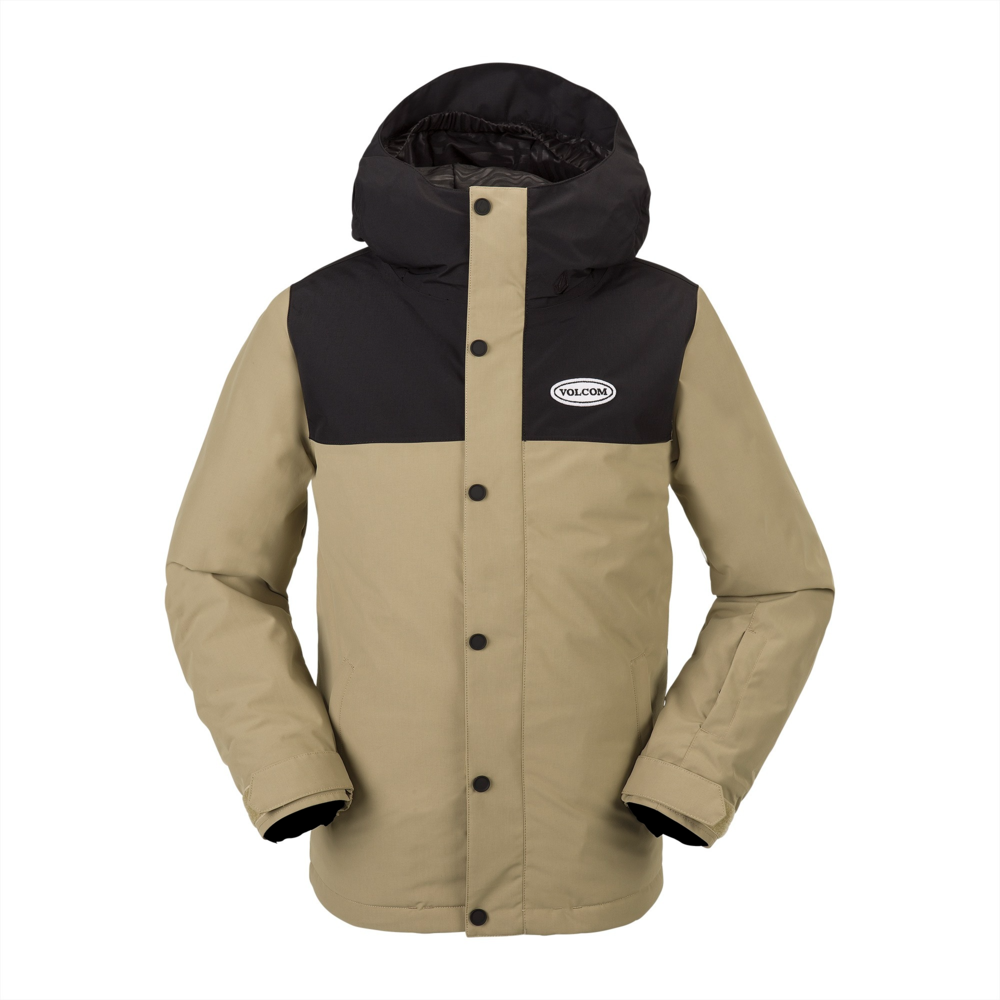 Volcom Volcom Kids Stone 91 Ins Jacket Dark Khaki