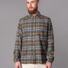 La Paz La Paz Button Down Shirt Branco Stone Blue Checks La Paz La Paz Button Down Shirt Branco Stone Blue Checks
