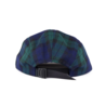 Stay Hungry Stay Hungry Aborre Camp 5 Panel Cap Navy Green Check Stay Hungry Stay Hungry Aborre Camp 5 Panel Cap Navy Green Check
