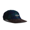 Stay Hungry Stay Hungry Aborre Camp 5 Panel Cap Navy Green Check Stay Hungry Stay Hungry Aborre Camp 5 Panel Cap Navy Green Check