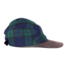 Stay Hungry Stay Hungry Aborre Camp 5 Panel Cap Navy Green Check Stay Hungry Stay Hungry Aborre Camp 5 Panel Cap Navy Green Check