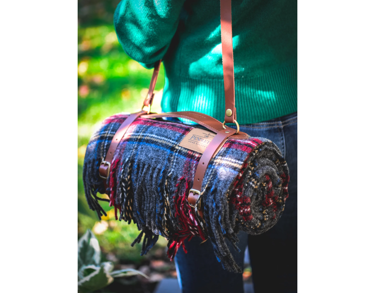 Pendleton Carry Along Motor Robe Charcoal Stewart Behind the Pines