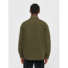 KnowledgeCotton Apparel Knowledge Cotton Apparel Twill Loose Fit Overshirt Dark Olive KnowledgeCotton Apparel Knowledge Cotton Apparel Twill Loose Fit Overshirt Dark Olive