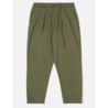 Universal Works Universal Works Twill Pleated Track Pant Light Olive Universal Works Universal Works Twill Pleated Track Pant Light Olive