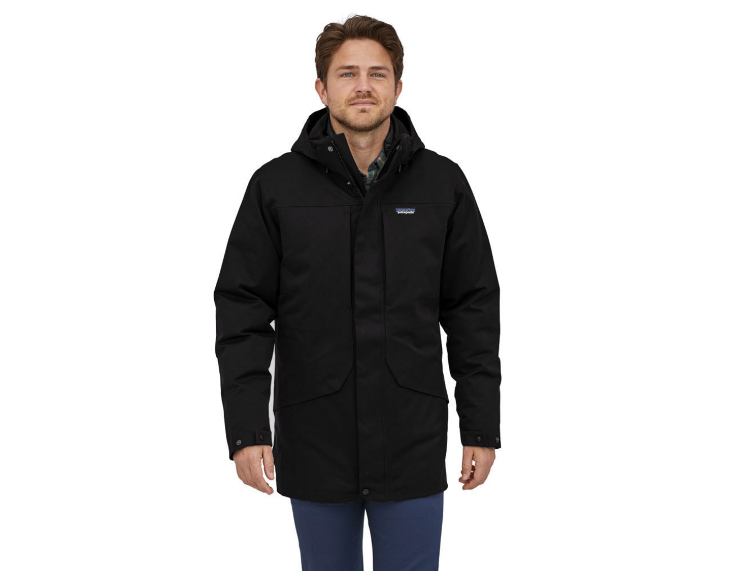 Patagonia Mens Tres 3 in 1 Parka Black | Behind The Pines - Behind the