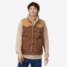 Patagonia Patagonia Mens Reversible Bivy Down Vest Moose Brown Patagonia Patagonia Mens Reversible Bivy Down Vest Moose Brown