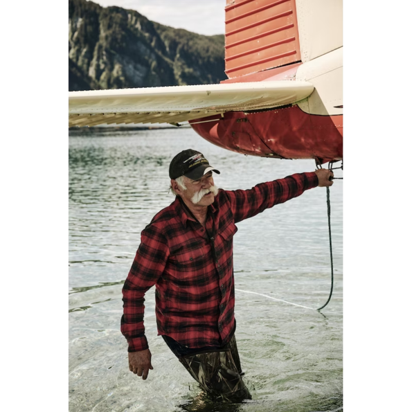 Filson Filson Vintage Flannel Workshirt Red Oak Ombre Filson Filson Vintage Flannel Workshirt Red Oak Ombre