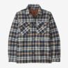 Patagonia Patagonia M's Insulated Organic Cotton MW Fjord Flannel Shirt Fields: New Navy Patagonia Patagonia M's Insulated Organic Cotton MW Fjord Flannel Shirt Fields: New Navy