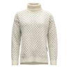 Devold Devold Sørisen Wool High Neck Women Off White / Ink Devold Devold Sørisen Wool High Neck Women Off White / Ink