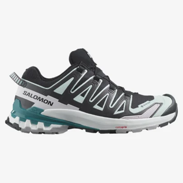 Salomon Salomon XA Pro 3D V9 GTX Women Black / Bleached Aqua / Harbor Blue Salomon Salomon XA Pro 3D V9 GTX Women Black / Bleached Aqua / Harbor Blue