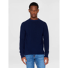 KnowledgeCotton Apparel KnowledgeCotton Apparel O-Neck Merino Wool Rib Knit Total Eclipse KnowledgeCotton Apparel KnowledgeCotton Apparel O-Neck Merino Wool Rib Knit Total Eclipse