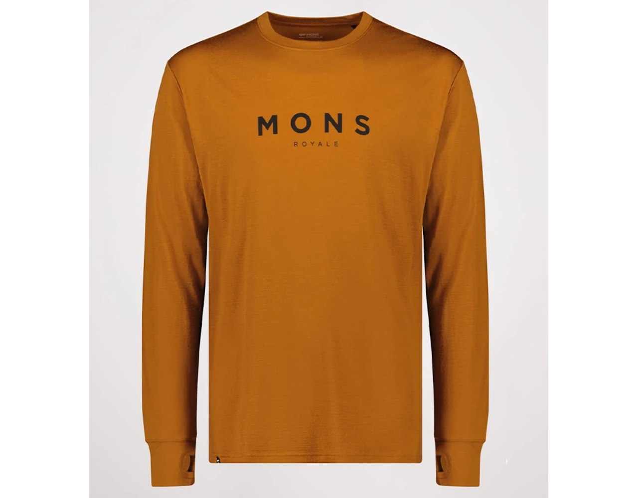 Mons Royale Yotei Classic LS Copper Behind the Pines