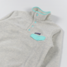 Patagonia Patagonia W's LW Synch Snap-T Pullover Oatmeal Heather Teal Patagonia Patagonia W's LW Synch Snap-T Pullover Oatmeal Heather Teal