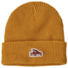 Patagonia Patagonia K's Logo Beanie Flying Fish Patch: Cabin Gold Patagonia Patagonia K's Logo Beanie Flying Fish Patch: Cabin Gold
