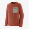 Patagonia Patagonia M's R1 Air Crew Burl Red Patagonia Patagonia M's R1 Air Crew Burl Red