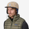 Patagonia Patagonia Range Earflap Cap Penguin Squawk: Natural Patagonia Patagonia Range Earflap Cap Penguin Squawk: Natural