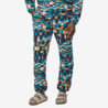 Patagonia Patagonia M's Synch Pants Fitz Roy Patchwork: Belay Blue Patagonia Patagonia M's Synch Pants Fitz Roy Patchwork: Belay Blue