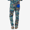 Patagonia Patagonia M's Synch Pants Fitz Roy Patchwork: Belay Blue Patagonia Patagonia M's Synch Pants Fitz Roy Patchwork: Belay Blue