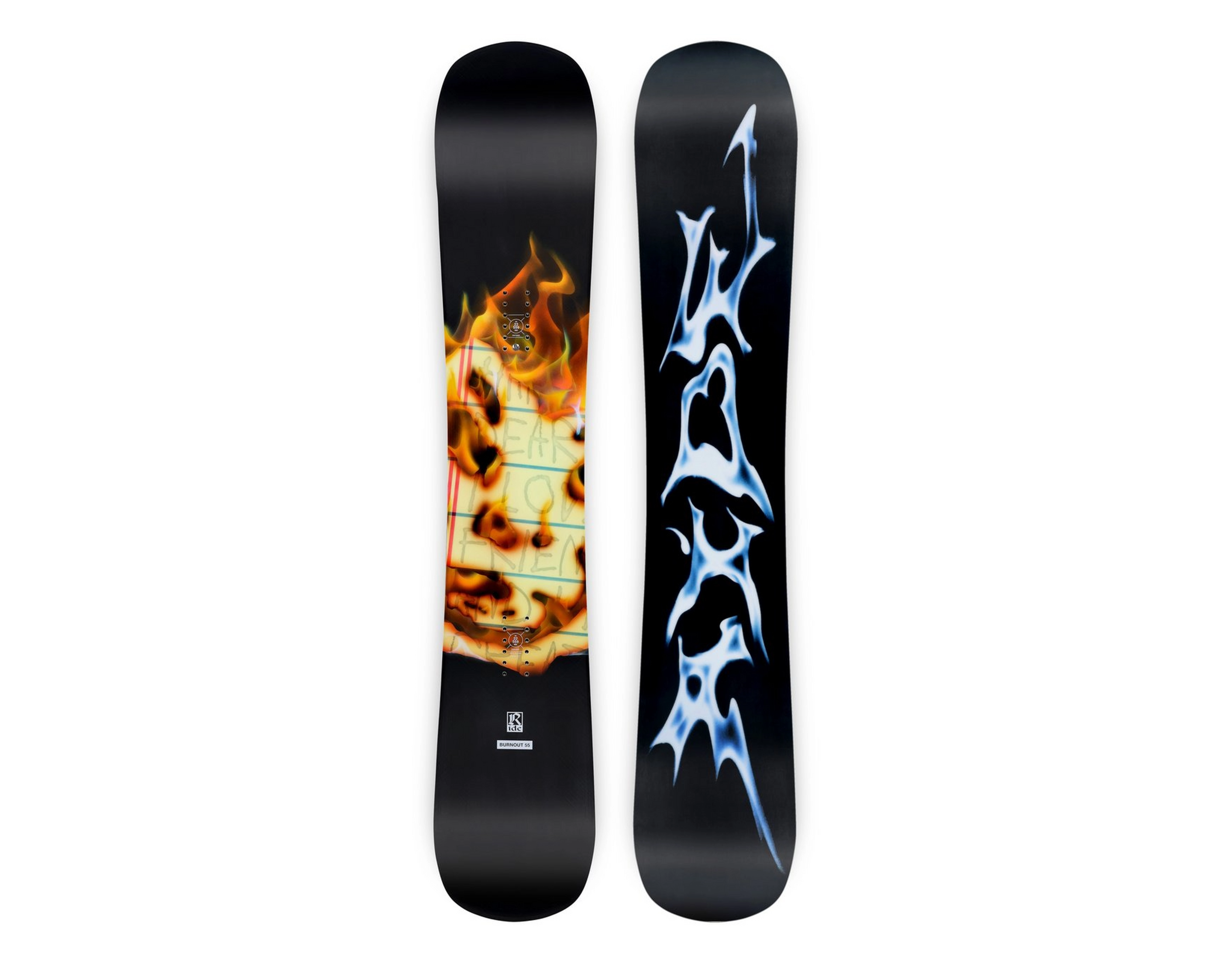 Ride Burnout 2024 Snowboard Behind The Pines Behind the Pines