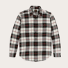 Filson Filson Vintage Flannel Workshirt Natural / Charcoal Filson Filson Vintage Flannel Workshirt Natural / Charcoal