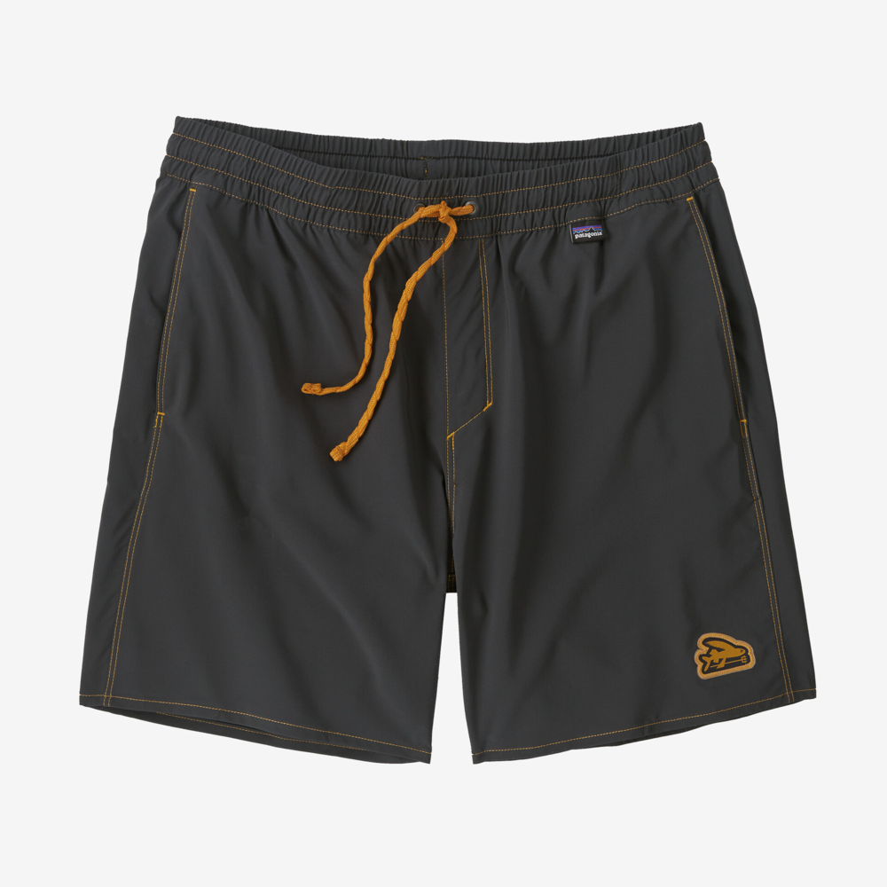 Patagonia Hydropeak Volley Shorts 16 Ink Black Behind the Pines