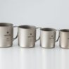 Snow Peak Snow Peak Titanium Single Cup 220 Snow Peak Snow Peak Titanium Single Cup 220